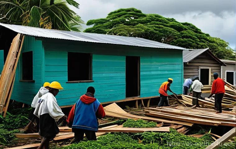 지구과학과 태풍 연구 - **Prompt 1: Cutting-Edge Typhoon Prediction Center**
    "A highly detailed, realistic image of a mo...